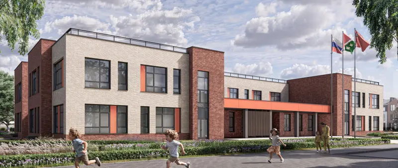 В «Мартемьяново Клаб» согласовали архитектурный облик детского сада на 170 мест