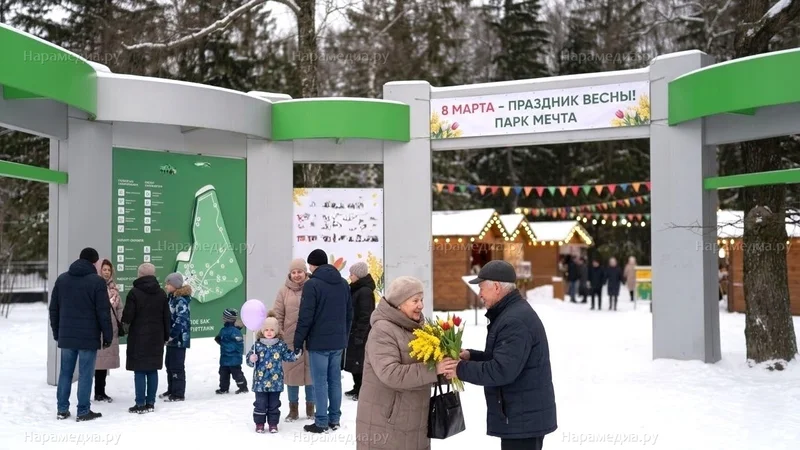 8 марта парк Мечта Селятино: программа мастер-классов