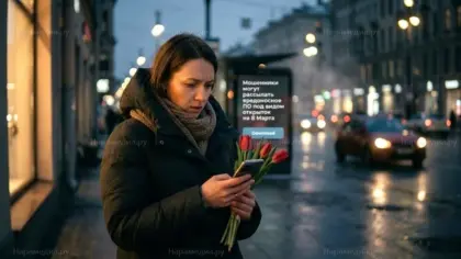 Открытка с вирусом и лжекурьер с букетом: как мошенники охотятся на жителей перед 8 Марта