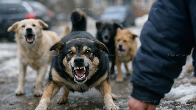 Стая бродячих собак укусила жителя на улице Шибанкова — нападение у дома 89