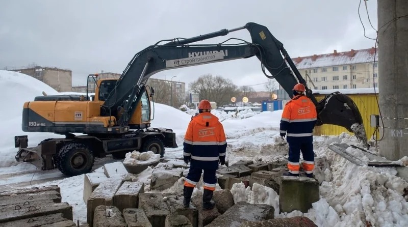 Путепровод в Апрелевке: стройплощадку готовят к работе