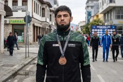 Борец из Наро-Фоминска взял бронзу на турнире в Тиране